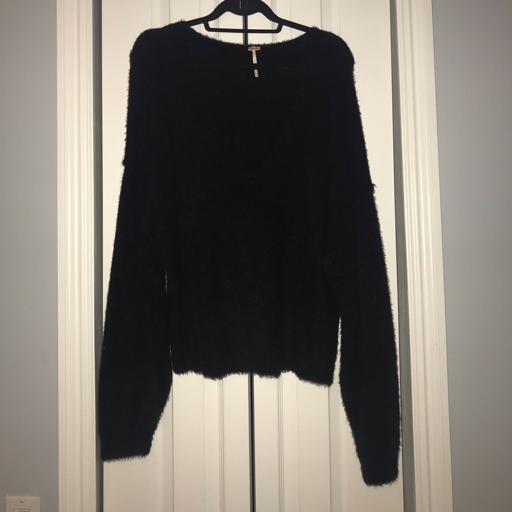 Black freepeople sweater NEVER WORN